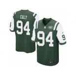 Men Nike New York Jets #94 Kony Ealy Game Green Team Color NFL Jersey