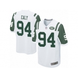 Men Nike New York Jets #94 Kony Ealy Game White NFL Jersey