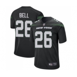 Men's New York Jets #26 Le'Veon Bell Game Black Alternate Football Jersey