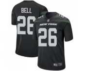 Men's New York Jets #26 Le'Veon Bell Game Black Alternate Football Jersey