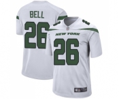 Men's New York Jets #26 Le'Veon Bell Game White Football Jersey