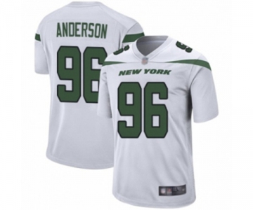 Men's New York Jets #96 Henry Anderson Game White Football Jersey