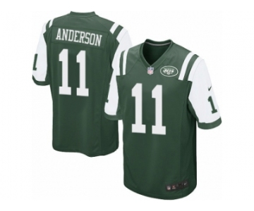 Men's Nike New York Jets #11 Robby Anderson Game Green Team Color NFL Jersey