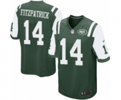 Men's Nike New York Jets #14 Ryan Fitzpatrick Game Green Team Color NFL Jersey