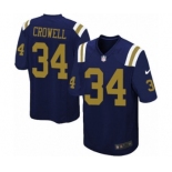 Men's Nike New York Jets #34 Isaiah Crowell Game Navy Blue Alternate NFL Jersey