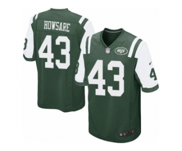 Men's Nike New York Jets #43 Julian Howsare Game Green Team Color NFL Jersey