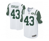 Men's Nike New York Jets #43 Julian Howsare Game White NFL Jersey