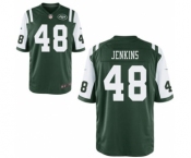 Men's Nike New York Jets #48 Jordan Jenkins Game Green Team Color NFL Jersey