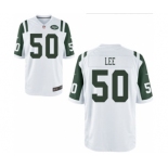 Men's Nike New York Jets #50 Darron Lee Game White NFL Jersey