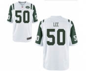 Men's Nike New York Jets #50 Darron Lee Game White NFL Jersey