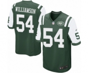 Men's Nike New York Jets #54 Avery Williamson Game Green Team Color NFL Jersey