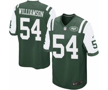 Men's Nike New York Jets #54 Avery Williamson Game Green Team Color NFL Jersey