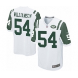 Men's Nike New York Jets #54 Avery Williamson Game White NFL Jersey