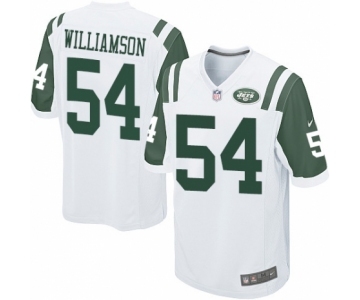 Men's Nike New York Jets #54 Avery Williamson Game White NFL Jersey