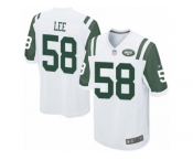 Men's Nike New York Jets #58 Darron Lee Game White NFL Jersey