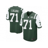 Men's Nike New York Jets #71 Ben Ijalana Game Green Team Color NFL Jersey