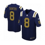 Men's Nike New York Jets #8 Cairo Santos Game Navy Blue Alternate NFL Jersey