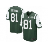 Men's Nike New York Jets #81 Quincy Enunwa Game Green Team Color NFL Jersey