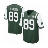 Men's Nike New York Jets #89 Chris Herndon Game Green Team Color NFL Jersey