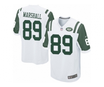 Men's Nike New York Jets #89 Jalin Marshall Game White NFL Jersey