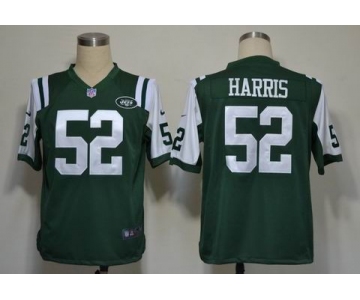 Nike Nfl  Jerseys New York Jets 52# Harris Green [Game]