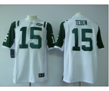 nike nfl jerseys new york jets #15 tebow white[game]