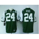 nike nfl jerseys new york jets #24 revis green[game]