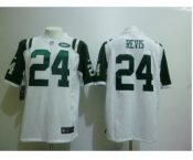 nike nfl jerseys new york jets #24 revis white[game]