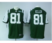 nike nfl jerseys new york jets #81 keller green[game]