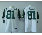 nike nfl jerseys new york jets #81 keller white[game]