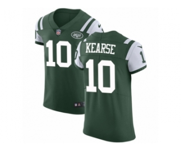 Men Nike New York Jets #10 Jermaine Kearse Elite Green Team Color NFL Jersey