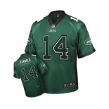 Men's New York Jets #14 Sam Darnold Elite Green Drift Fashion Football Jersey