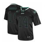 Men's New York Jets #14 Sam Darnold Elite Lights Out Black Football Jersey