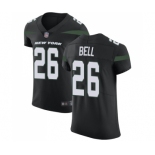 Men's New York Jets #26 Le'Veon Bell Black Alternate Vapor Untouchable Elite Player Football Jersey