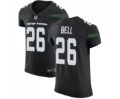 Men's New York Jets #26 Le'Veon Bell Black Alternate Vapor Untouchable Elite Player Football Jersey