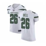 Men's New York Jets #26 Le'Veon Bell White Vapor Untouchable Elite Player Football Jersey