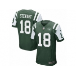 Men's Nike New York Jets #18 ArDarius Stewart Elite Green Team Color NFL Jersey