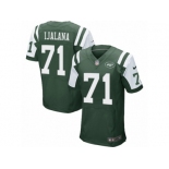 Men's Nike New York Jets #71 Ben Ijalana Elite Green Team Color NFL Jersey