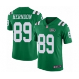 Men's Nike New York Jets #89 Chris Herndon Elite Green Rush Vapor Untouchable NFL Jersey