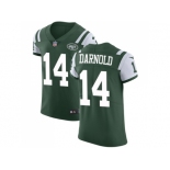 Nike New York Jets #14 Sam Darnold Green Team Color Men Stitched NFL Vapor Untouchable Elite Jersey