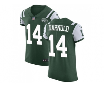 Nike New York Jets #14 Sam Darnold Green Team Color Men Stitched NFL Vapor Untouchable Elite Jersey