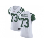 Nike New York Jets #73 Joe Klecko White Men Stitched NFL Vapor Untouchable Elite Jersey