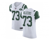 Nike New York Jets #73 Joe Klecko White Men Stitched NFL Vapor Untouchable Elite Jersey