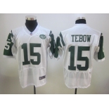 Nikenfl jerseys new york jets #15 tebow white[elite]