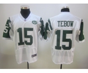 Nikenfl jerseys new york jets #15 tebow white[elite]