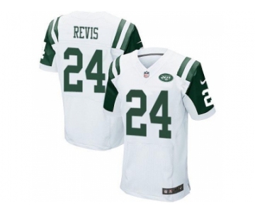 nike jerseys new york jets #24 darrelle revis white [elite]