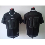 nike nfl jerseys new york jets #10 holmes black[Elite lights out]