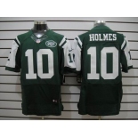 nike nfl jerseys new york jets #10 holmes green[Elite]