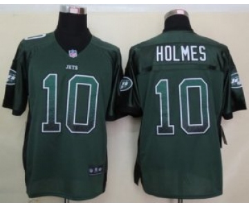 nike nfl jerseys new york jets #10 santonio holmes green[Elite drift fashion]