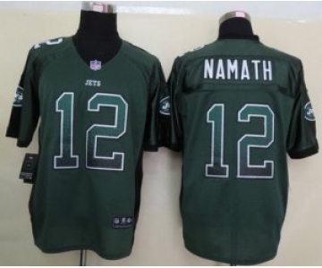 nike nfl jerseys new york jets #12 joe namath green[Elite drift fashion]